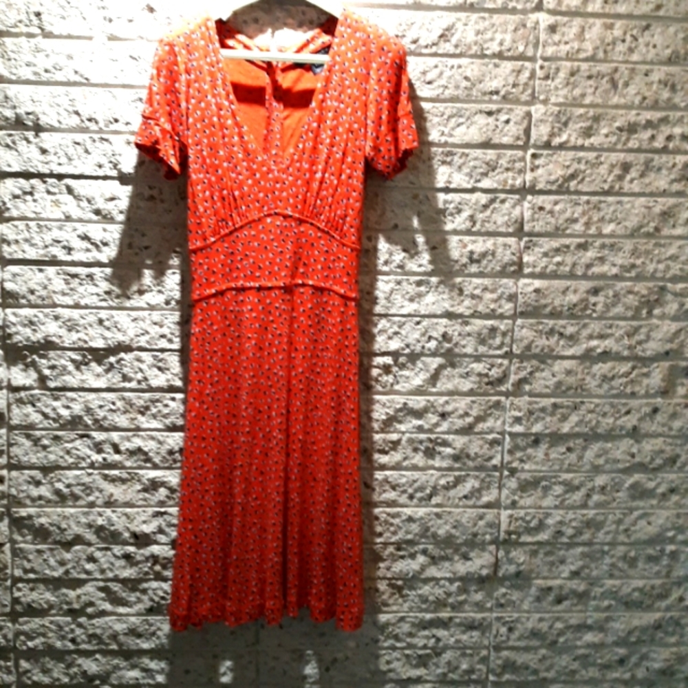 French Connection Summer Red Dress Size 0
